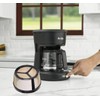 Reusable 4-5 Cup Basket Coffee Filter Fits Mr. Coffee, Cuisinart,