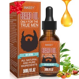 MYR Aceite De Crecimiento De Barba Para Hombres - Aceite Acondicionador Para Barba Rico En Aceite De Jojoba Y Aceite De Almendras Dulces Múltiples Extractos Naturales - Suavizante Y Cuidado De Barba-F