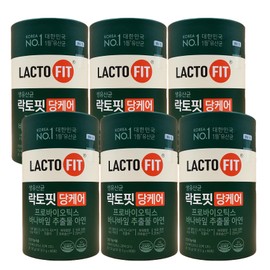 Lactopit Chong Kun Dang Health Lactopit Sugar Care 2g / 종근당건강 락토핏 당케어 2g x 60포 6개 장건강 혈당케어
