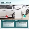 16.5FT(5M) U Shape Car Door Edge Guards Black Compatible with