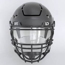 LOKIYS Football Visor - for Youth Football Helmets & Adult Helmets (Clear)
