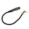HQRP 3.5mm to XLR Female 3-pin Cable Cord fits Audio-Technica