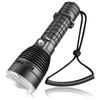 HECLOUD 3000LM Diving Flashlight IPX8 Waterproof Scuba Light 3 Modes