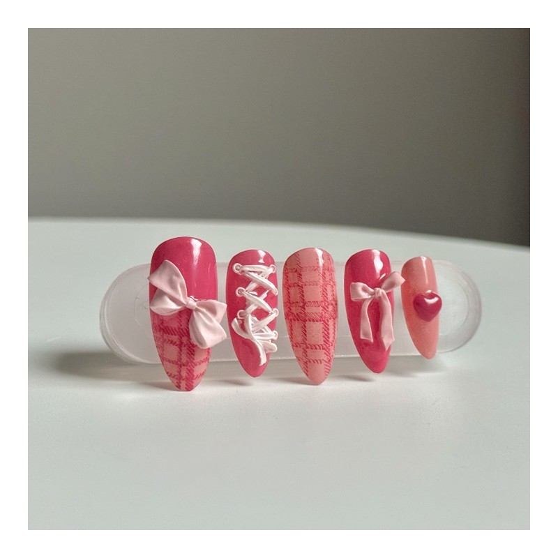 08:30AM Cool & Spicy |Kakache Nail - Coffin Egg /