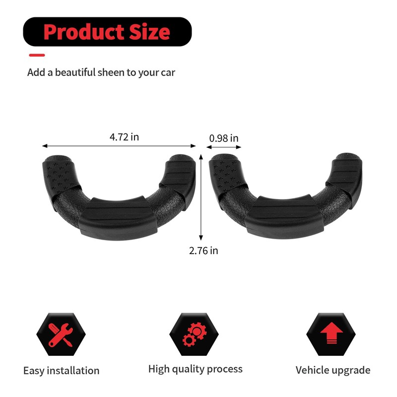 RT-TCZ Bumper Tow Hook Covers Tow Hook Covers Protector Cover