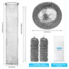 200 Pack Washing Machine Lint Traps for Washing Machine Hose