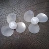 30 Pc Propeller Props, Small Three-Blade Propeller Blade Transparent Soft