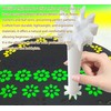 GEOCCI Flower Petal Tools for dot Painting, 10 Petal Dotting