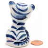 Tiger collectible Gzhel Porcelain Figurine Symbol 2022 Year Гжель