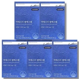 에스더포뮬러 [셀러허브 식품] 에스더포뮬러 여에스더 엠에스엠 60정 5박스