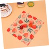 Baluue 3PCS Organic Cotton Beeswax Food Wraps Reusable Biodegradable Wax