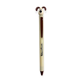 pink foot Wallace and Gromit Figure Ballpoint Pen 0.5mm Cute Ballpoint Pen Knock Type Acid-Acid Pen / 월레스와 그로밋 피규어 볼펜 0.5mm 귀여운볼펜 노크식 중성펜