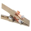 Operitacx Welding Ground Clamp Heavy Duty Copper Electric Grounding Clamp