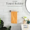 KOKOSIRI Towel Holder Brushed Nickel Bathroom Accessory Hand Towel Bars