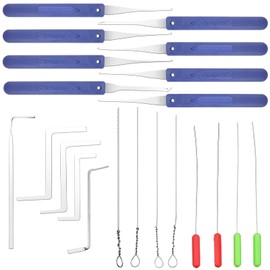 21 PCS Key Extractor Tools,Lock Pick Set,Tension Tool for Lockpicking, Extractor Tool for Beginner and Pro Locksmiths