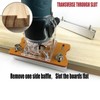 Wood Router Table Insert Plate High Accuracy Router Slotting Positioning