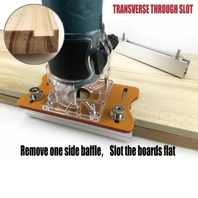 Wood Router Table Insert Plate High Accuracy Router Slotting Positioning