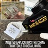 LE LEMATEC Portable Sand Blaster Gun for Small Projects -
