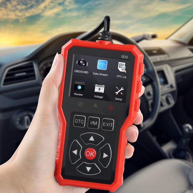 Car Code Reader,2-in-1 Fault Scanner Read And Clear Error Data