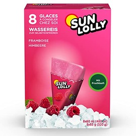 Sun Lolly Ice Cream Raspberry 8 x 60ml