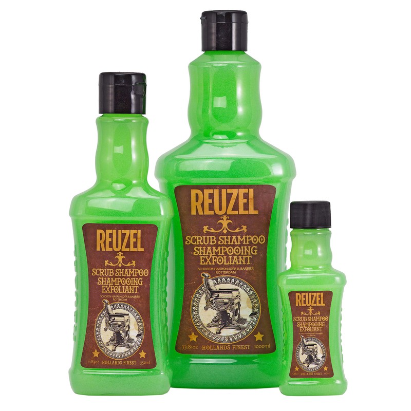 Reuzel Scrub Shampoo - Deeply Cleanses - Perfect for Maintaining