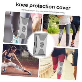 FOMIYES 1pc Breathable Knee Sleeve Comfortable Knee Pad for Sports Fitness Compression Support for Running Hiking Basketball More Durable Moisture Resistant
