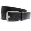 Nickel Smart Black Wide Pin Belt II - 44"
