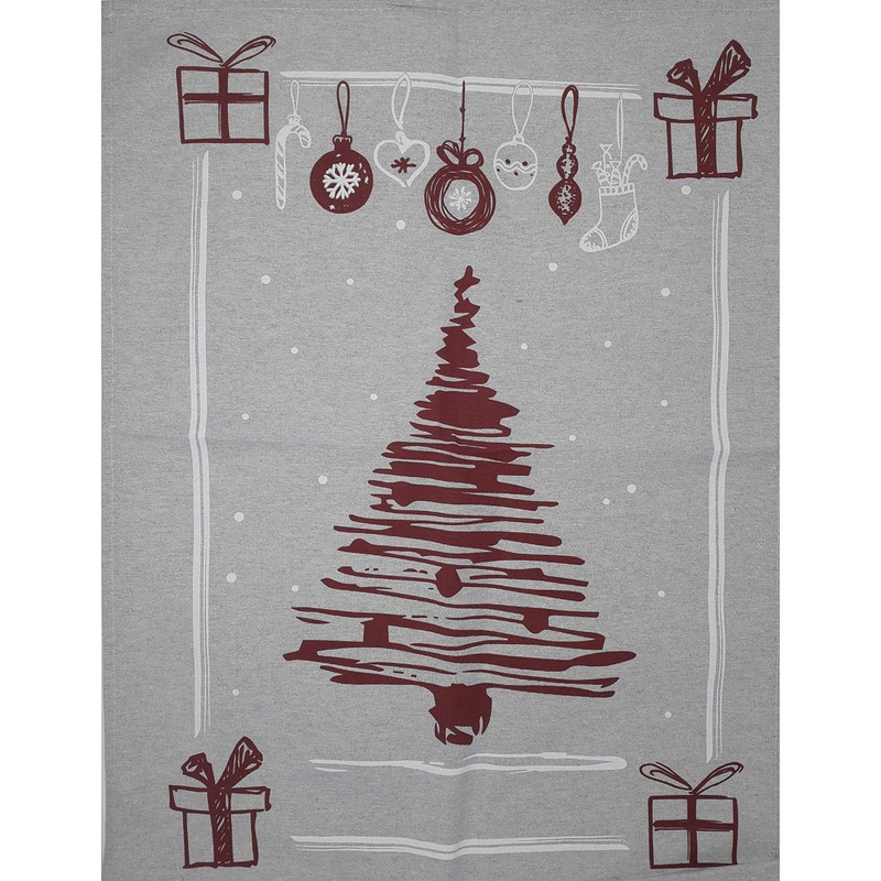 Christmas Tea Towels, Pack of 12