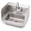 304 Stainless Steel Utility Sink with Gooseneck Faucet, 17 x