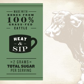 EPIC Beef Jalapeno Sea Salt Bone Broth, Keto Friendly, Paleo Friendly, 14 fl oz (Pack of 6)