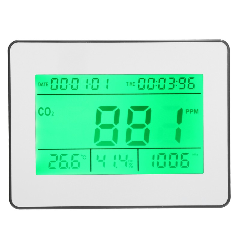 TL‑2000A Multifunctional CO2 Meter Temperature Humidity Recorder Air Quality Monitor