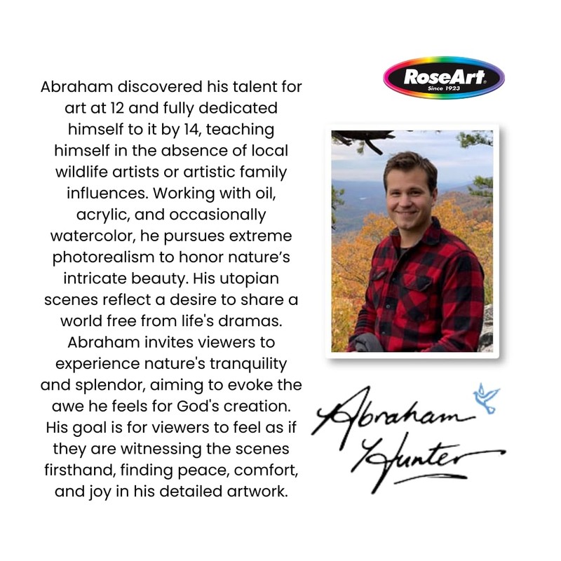 RoseArt - Abraham Hunter Cork Puzzle - Homestead - 1000