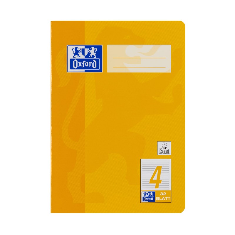Hamelin Paperbrands Oxford 384503204 School Notebook A4 32 Sheets Line
