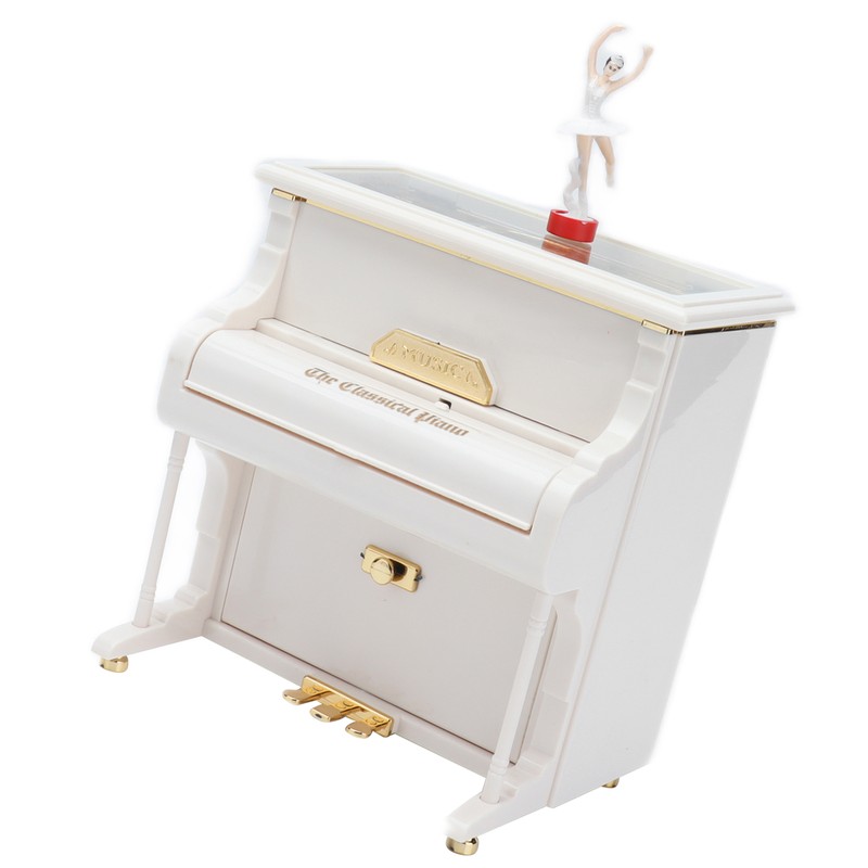 Classical Music Box Rotating Dancing Ballet Girl Piano Music Box