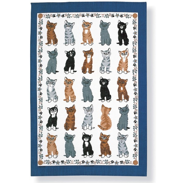 Ulster Weavers Kittens Arrived Cotton Tea Towel, Multicolor, One Size