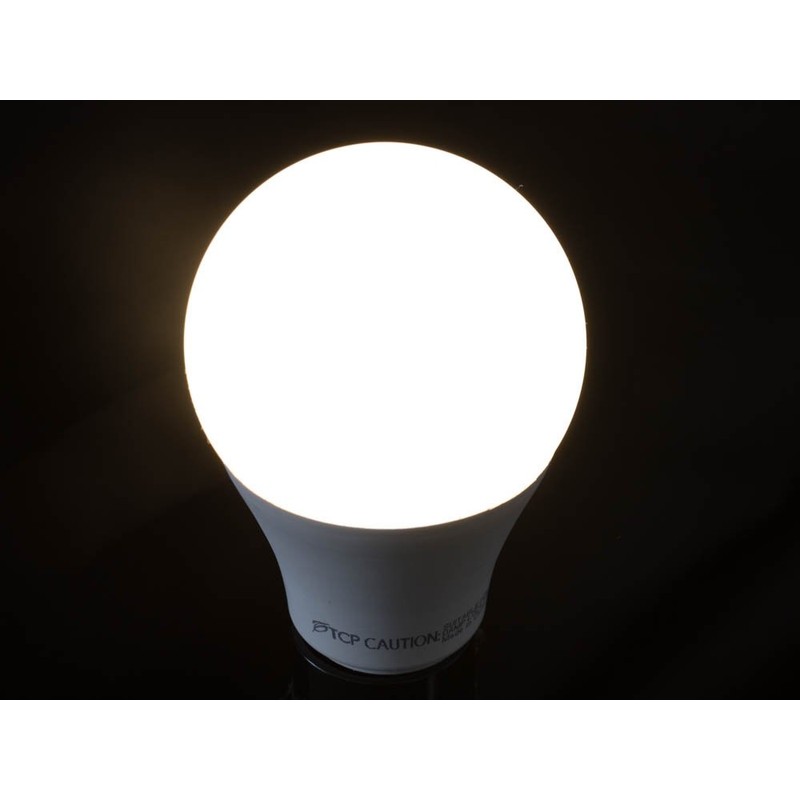 TCP Dimmable 9W 2700K A19 LED Bulb, Rated for Enclosed