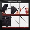 6PCS Paracord Stitching Set Stainless Steel Lacing Needles Smoothing Tool