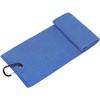 Y8HM Premium Microfiber Waffle Pattern Tri-fold Golf Towel with Carabiner