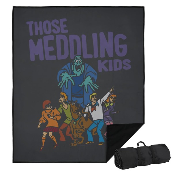 LOGOVISION Scooby Doo! Picnic Outdoor Blanket, 50"x60" The Death Meddle,