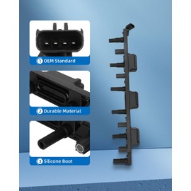 ECCPP 1 ignition coils with 6 iridium Spark Plugs,UF293,coils packs,for Jeep Grand,for Cherokee 4.7L 1999,for Jeep Grand,for Cherokee 4.0L 1999,UF293 ‎5C1182,E224