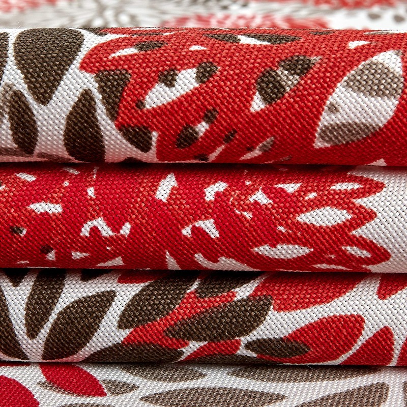 Premier Prints Indoor/Outdoor Blooms Salmon, Fabric by the Yard