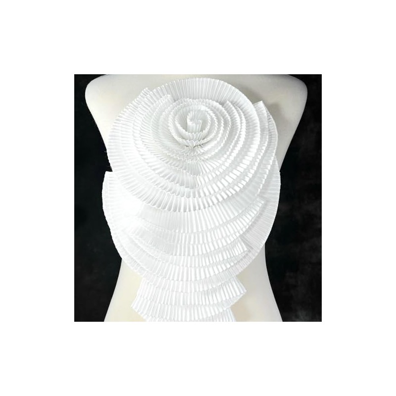 Clothing Accessories Shoulder Flower Collar Flower Pleated Large Flower Fabric