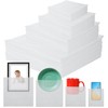 80 Pack Foam Pouches for Packing, Cushion Foam Wrap Sleeves,