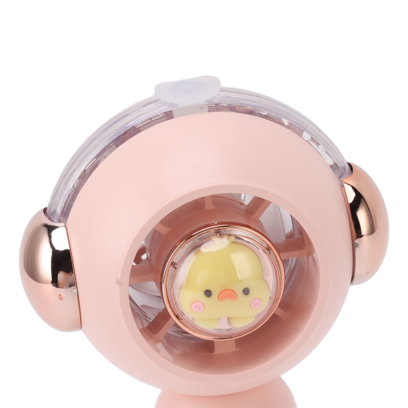Lovely Handheld Misting Fan with Atomization Function USB Rechargeable Small