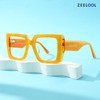 Zeelool Blue Light Blocking Glasses for Women, Rectangle Glasses Frame