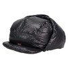 NANGA NA2441-3B001-A BLK MOUNTAIN LODGE DOWN EAR FLAP CAP CAP