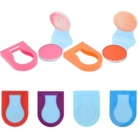 6 Piezas Tiza Cabello Lavable, 6 Colores, Portátil de Plástico
