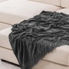 EVERGRACE Soft Chenille Throw Blanket for Couch, Cozy Plush Fuzzy