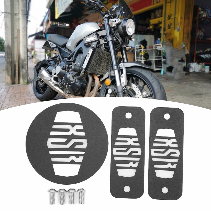 Motorcycle Clutch Cover Top Stainless Steel Replacement for YAMAHA XSR900