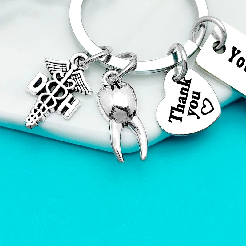 Ximalun Dental Hygienist Gifts Keyring Dentist Appreciation Gifts You Make